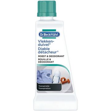 DR. BECKMANN VLEKKENDUIVEL ROEST & DEODORANT VLEKVERWIJDERAAR FLACON 50 ML