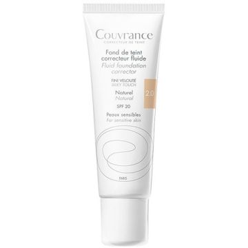 AVENE COUVRANCE FLUID FOUNDATION CORRECTOR 2.0 NATURAL FOUNDATION 30 ML
