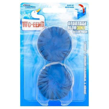 WC EEND OCEAN FRESH (WC EEND) OCEAN FRESH STORTBAK BLOK 3 IN 1 PAK 2 X 50 GRAM