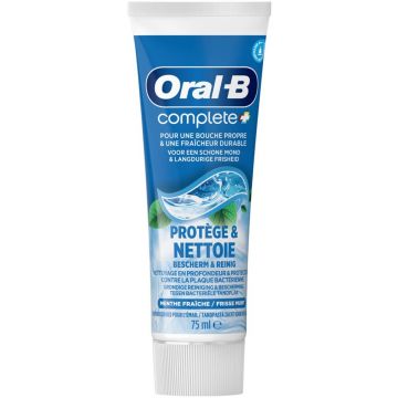 ORAL-B COMPLETE (ORAL-B) COMPLETE PLUS PROTECT & CLEAN TANDPASTA 75 ML