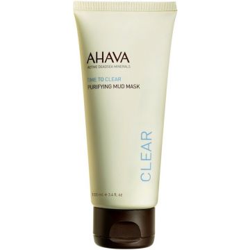 AHAVA TIME TO CLEAR (AHAVE) TIME TO CLEAR PURIFYING MUD MASK GEZICHTSMASKER TUBE 100 ML