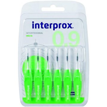 INTERPROX INTERPROXIMAL MICRO 2.4 MM TANDENRAGERS PAK 6 STUKS