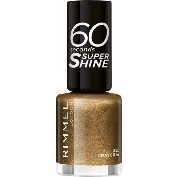 RIMMEL 60 SECONDS (RIMMEL) 60 SECONDS 820 CRAYCRAY NAGELLAK POTJE 8 ML