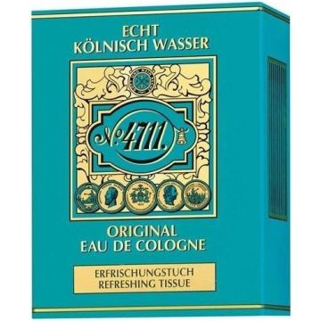 4711 ORIGINAL EAU DE COLOGNE REFRESHING TISSUES VERFRISSINGSDOEKJES 10 STUKS