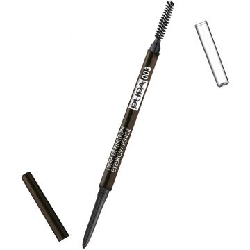 PUPA HIGH DEFINITION EYEBROW PENCIL 003 DARK BROWN POTLOOD 0,09 GRAM