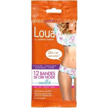 LOUA BIKINILIJN HARSSTRIPS ZAKJE 12 STUKS