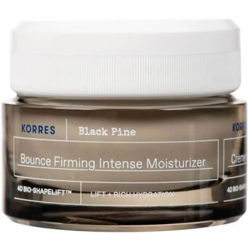 KORRES BLACK PINE BOUNCE FIRMING INTENSE MOISTURIZER GEZICHTSCREME POT 40 ML
