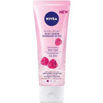 NIVEA BIO FRAMBOOS BIO RIJST SCRUB 75 ML