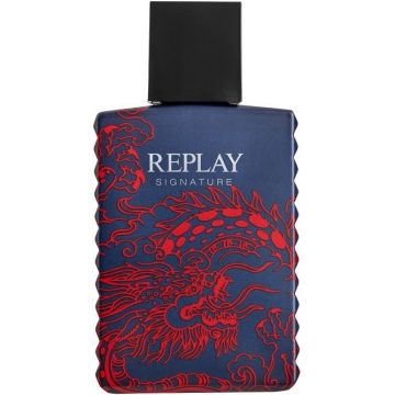 REPLAY SIGNATURE RED DRAGON FOR MAN (REPLAY) SIGNATURE RED DRAGON FOR MAN EDT FLES 50 ML