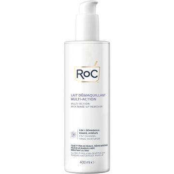 ROC MULTI ACTION MILK MAKE-UP REMOVER POMP 400 ML