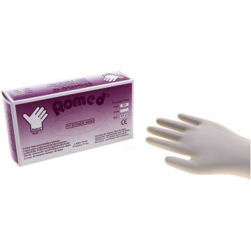ROMED SOFT+ (ROMED) SOFT+ MAAT L LATEXVRIJE ONDERZOEKSHANDSCHOENEN DOOSJE 100 STUKS