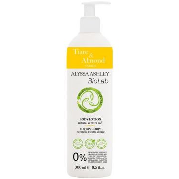 ALYSSA ASHLEY BIOLAB TIARE & ALMOND BODY LOTION POMP 300 ML