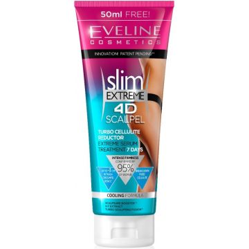 EVELINE SLIM EXTREME (EVELINE) SLIM EXTREME 4D SCALPEL TURBO CELLULITE REDUCTOR TUBE 250 ML