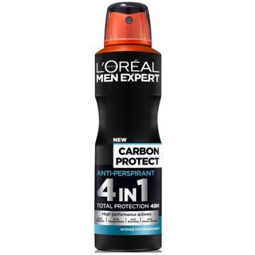 L'OREAL MEN EXPERT CARBON PROTECT (L'OREAL) CARBON PROTECT DEO SPRAY SPUITBUS 150 ML