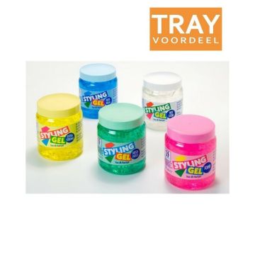 HEGRON STYLING GEL MEGA HOLD (GROEN) 12 X 500 ML