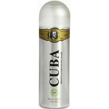 CUBA GOLD (CUBA) GOLD DEODORANT SPRAY SPUITBUS 200 ML