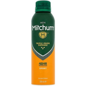 MITCHUM SPORT MEN DEODORANT SPRAY SPUITBUS 200 ML