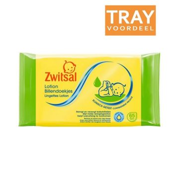 ZWITSAL LOTION BILLENDOEKJES 12 X 65 STUKS