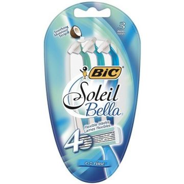 BIC SOLEIL BELLA WEGWERPMESJES PAK 3 STUKS