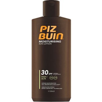 PIZ BUIN MOISTURISING (PIZ BUIN) MOISTURISING SUN LOTION SPF 30 HIGH ZONNEBRAND FLACON 200 ML