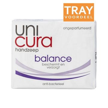 UNICURA BALANCE (UNICURA) BALANCE ANTI-BACTERIEEL HANDZEEP TRAY 12 X 2 X 90 GRAM