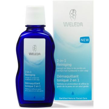 WELEDA 2-IN-1 REINIGING REINIGINGSTONIC FLACON 100 ML