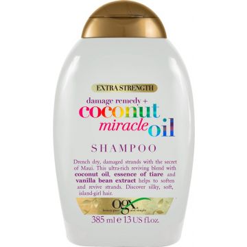 ORGANIX DAMAGE REMEDY + COCONUT MIRACLE OIL SHAMPOO FLACON 385 ML