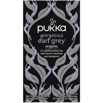 PUKKA GORGEOUS EARL GREY THEE DOOSJE 20 ZAKJES