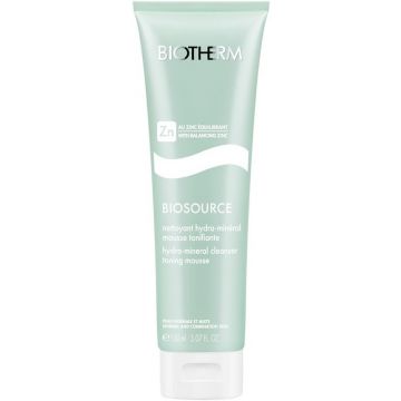 BIOTHERM BIOSOURCE (BIOTHERM) BIOSOURCE HYDRA-MINERAL CLEANSER TONING MOUSSE 150 ML