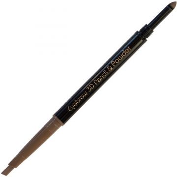 CHRISTIAN FAYE EYEBROW 3D PENCIL & POWDER TAUPE WENKBRAUWPEN 1 STUK