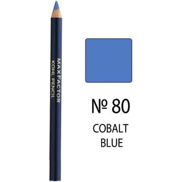 MAX FACTOR KOHL PENCIL (MAX FACTOR) KOHL PENCIL 80 COBALT BLUE EYELINER OOGPOTLOOD 4 GRAM