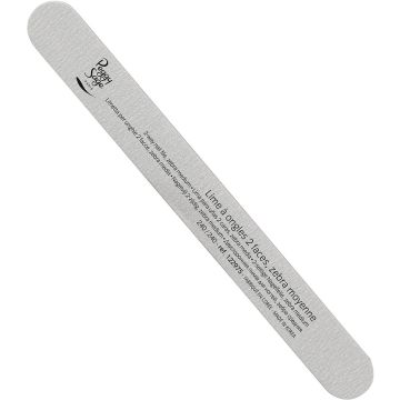 PEGGY SAGE 2 WAY NAIL FILE ZEBRA MEDIUM 240/240 NAGELVIJL 1 STUK
