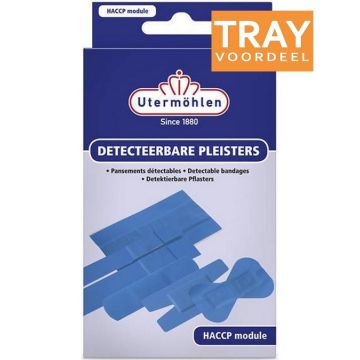 UTERMOHLEN DETECTEERBARE PLEISTERS TRAY 8 X 26 STUKS