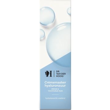 DR. VAN DER HOOG CREMEMASKER HYALURONZUUR GEZICHTSMASKER ZAKJE 10 ML