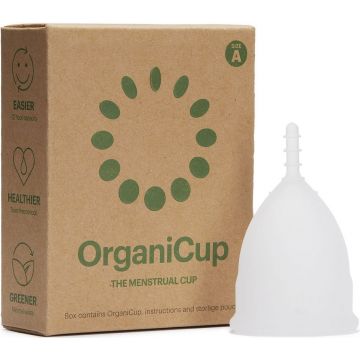 ORGANICUP MENSTRUATIECUP MAAT A DOOSJE 1 STUK