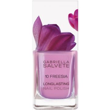 GABRIELLA SALVETE FLOWER SHOP (GABRIELLA SALVETE) FLOWER SHOP LONGLASTING 10 FREESIA NAIL POLISH NAGELLAK POTJE 11 ML