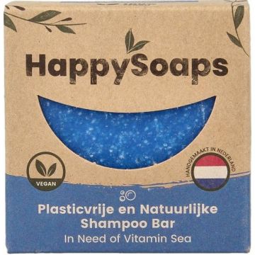 HAPPYSOAPS IN NEED OF VITAMIN SEA SHAMPOO BAR DOOSJE 70 GRAM