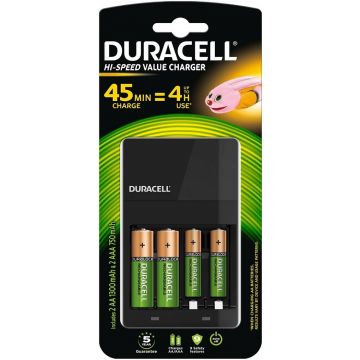 DURACELL RECHARGEABLE (DURACELL) RECHARGEABLE OPLADER 1 STUK