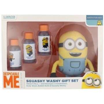 MINIONS SQUASHY WASHY GIFT SET GESCHENKSET 1 STUK