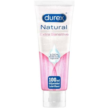 DUREX NATURAL EXTRA SENSITIVE GLIJMIDDEL TUBE 100 ML