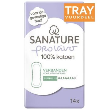 SANATURE PRO VIVO SUPER PLUS INCONTINENTIEVERBAND 10 X 14 STUKS
