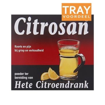 CITROSAN HETE CITROENDRANK POEDER TRAY 72 X 15 STUKS