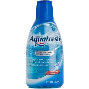 AQUAFRESH EXTRA FRESH (AQUAFRESH) EXTRA FRESH DAILY MOUTHWASH FRESH MINT MONDWATER FLACON 500 ML
