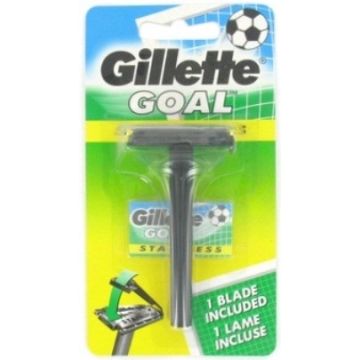 GILLETTE GOAL SCHEERSYSTEEM + 1 MESJE FLACON 1 STUK