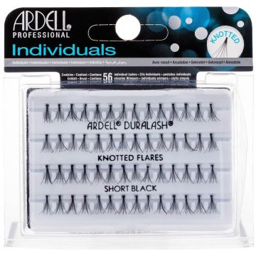 ARDELL INDIVIDUALS SHORT BLACK LASHES NEPWIMPERS 56 STUKS