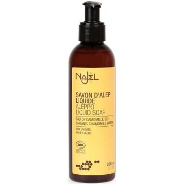 NAJEL ALEPPO LIQUID SOAP CHAMOMILE WATER ZEEP 200 ML