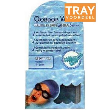 SANOHRA OORDOP WATER REGULAR VANAF 11 JAAR 12 X 1 PAAR