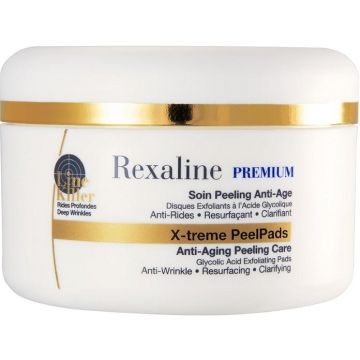 REXALINE PREMIUM LINE KILLER (REXALINE) LINE KILLER X-TREME PEELPADS ANTI-AGING PEELING CARE POT 30 STUKS
