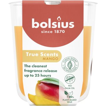 BOLSIUS TRUE SCENTS MANGO 80 X 73 MM GEURKAARS 1 STUK
