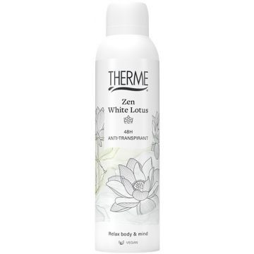 THERME ANTI-TRANSPIRANT ZEN WHITE LOTUS (THERME) ZEN WHITE LOTUS DEO SPRAY SPUITBUS 150 ML